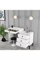 Commode de Maquillage Variant Lisbonne - Blanc