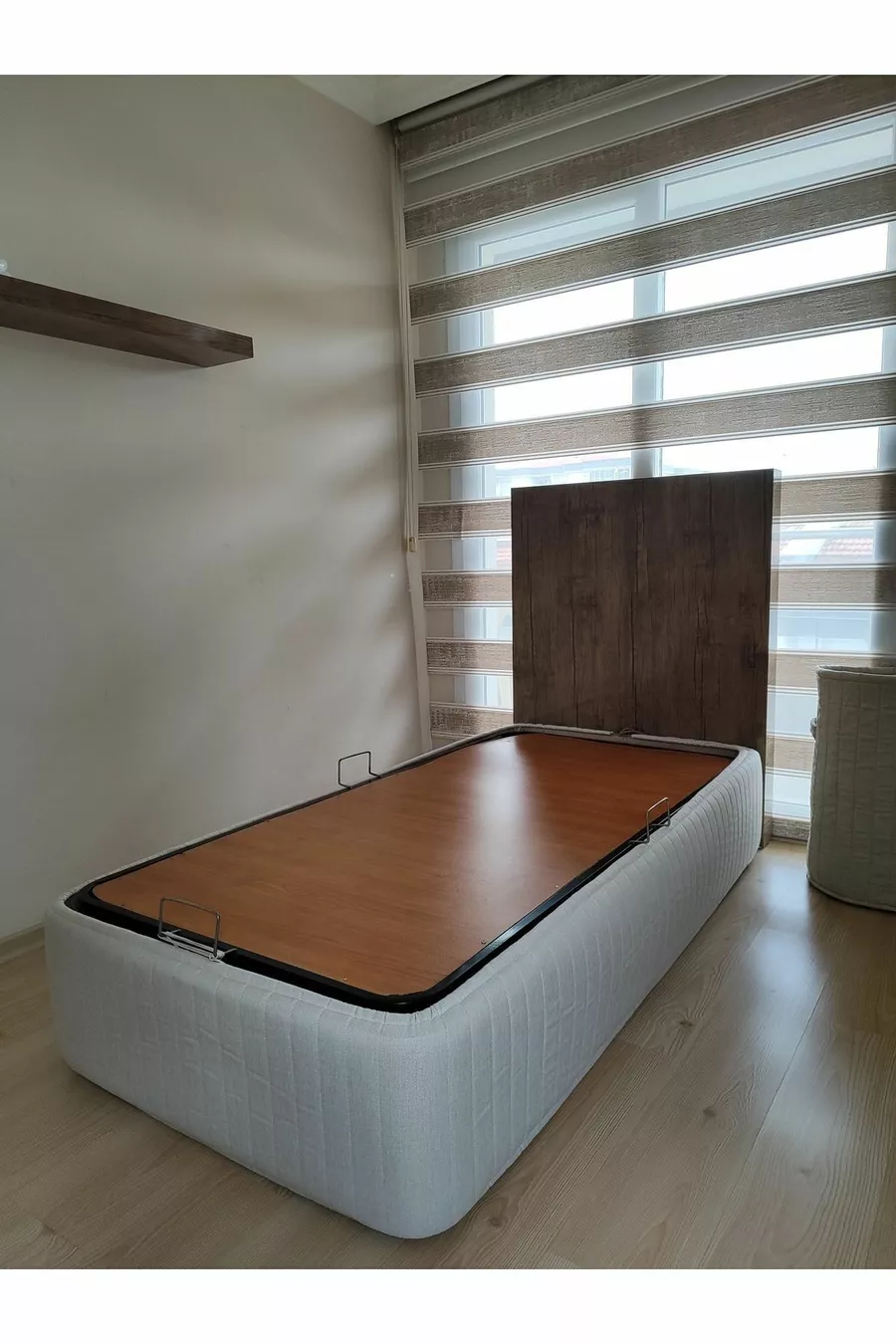 Housse de bord de lit Sonne en lin