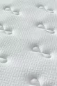 Ensemble 3 pièces Melisa : Sommier coffre une place + Matelas viscoélastique orthopédique antibactérien complet + Tête de lit