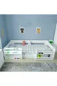 Lit avec bibliothèque en MDF Vega Montessori