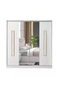Ensemble de chambre à coucher Şehzade Beyaz Avrasya
