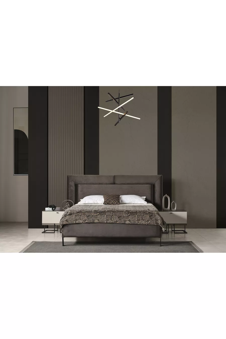 ENSEMBLE DE CHAMBRE À COUCHER ATLAS 6 PORTES