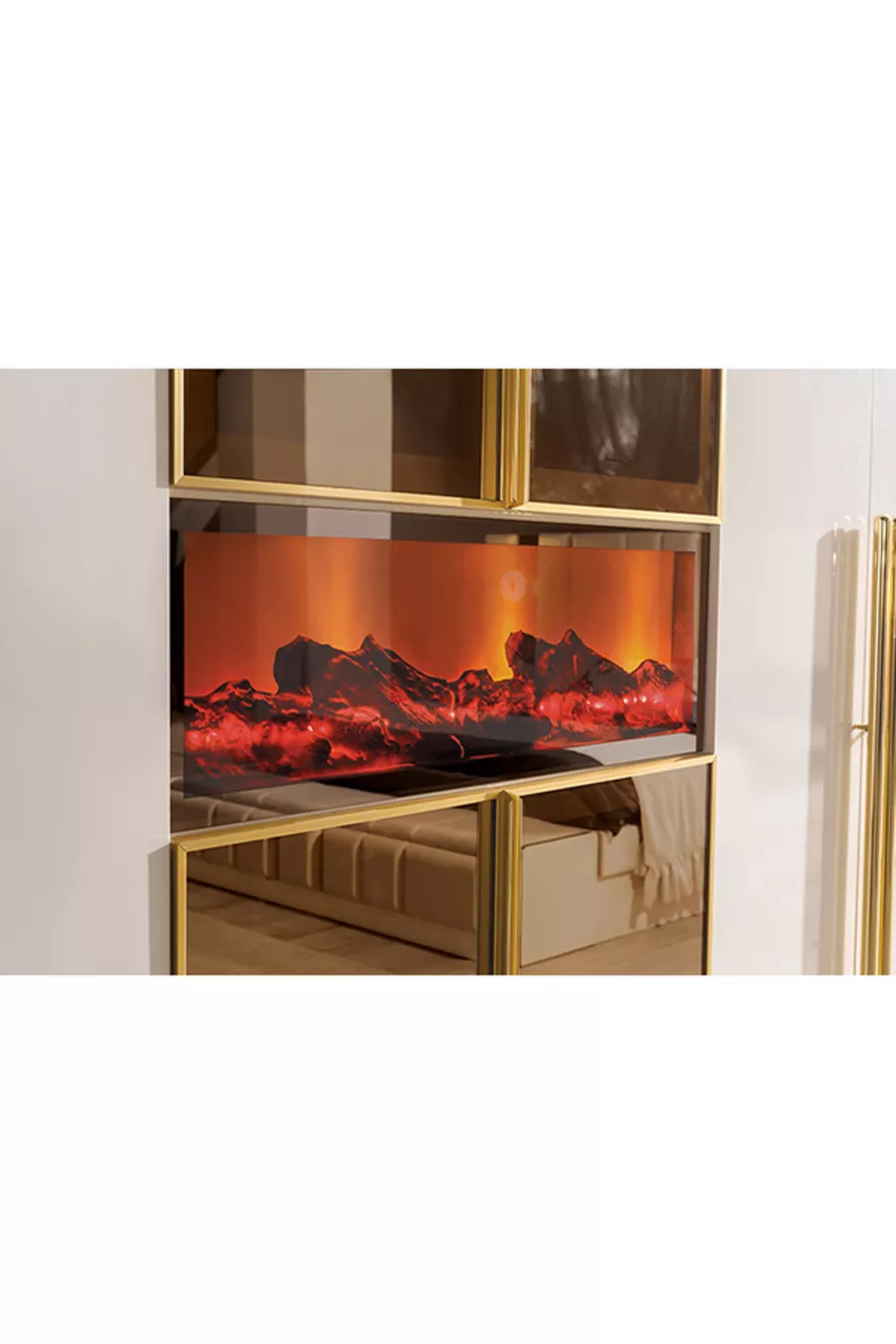 Ensemble de chambre à coucher en MDF avec alliance