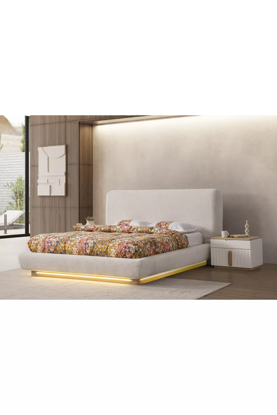 ENSEMBLE DE CHAMBRE À COUCHER CAJU