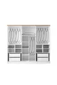 ENSEMBLE DE CHAMBRE À COUCHER MDF ALYA BAZALI