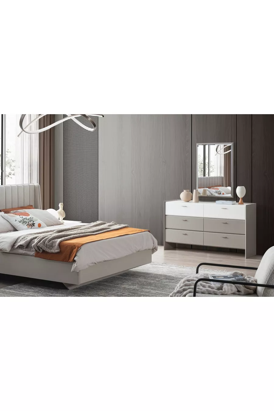 ENSEMBLE DE CHAMBRE EDEL, 6 PORTES