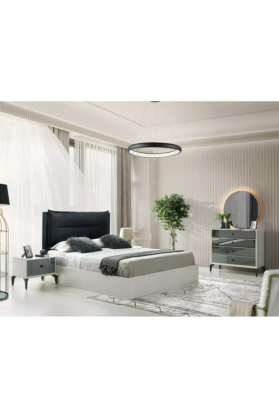 ENSEMBLE DE CHAMBRE À COUCHER KYIV EN MDF