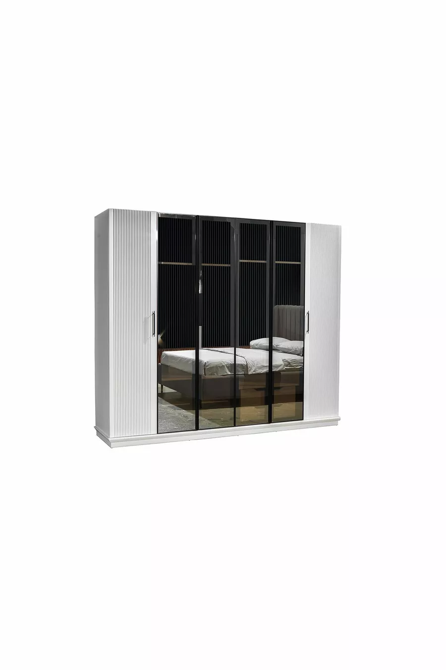 Ensemble de chambre à coucher en MDF à motifs nobles