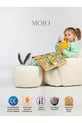 Pouf Puf pour enfants Couleur crème - Certifié CE
