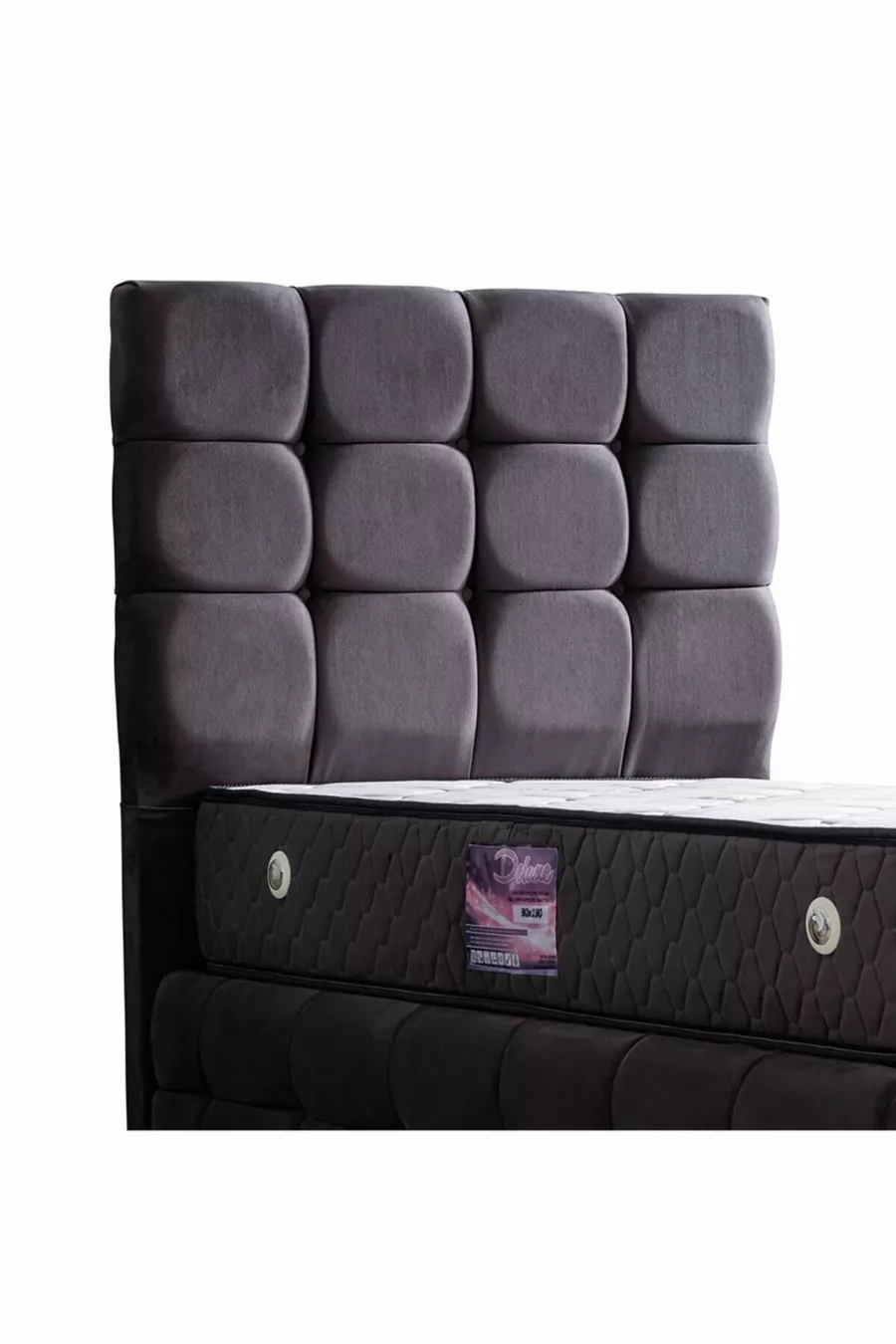Ensemble Duke Lux Ikili, tête de lit pour lit simple