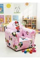 Chaise pour enfant rose à motif Mickey Mouse