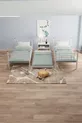 Lit superposé et lit simple pour enfants Defne Yavrulu en métal blanc
