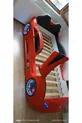 Supercarbeds - Lamborghini - Lit Voiture avec Roues - Extreme - Portes Ouvertes Vers le Haut - Rouge