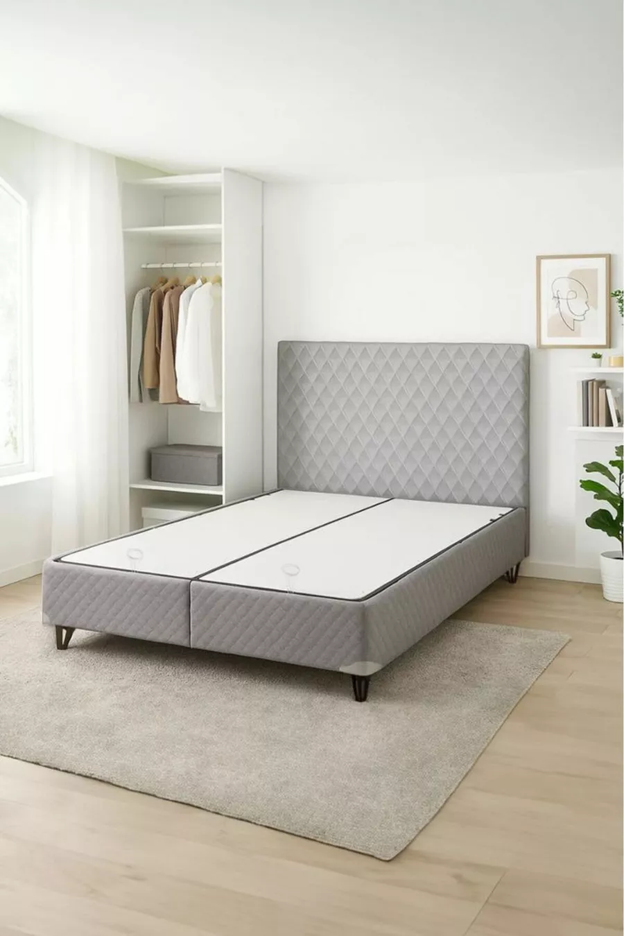 Ensemble double tête de lit et sommier Sleepy Sandıklı