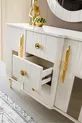 Ensemble de chambre à coucher Askar MDF avec sommier
