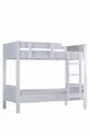Lits superposés, Lit superposé escamotable Asya, Lit superposé double blanc - Cm