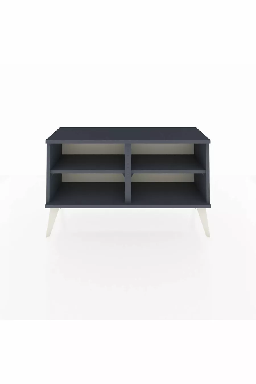 Commode Arges 2 étagères Anthracite-Anthracite