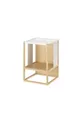 table de chevet, bambou-blanc, cm