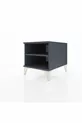 Chevet Kronos à une étagère Anthracite-Anthracite