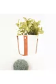 Ensemble de décoration de chambre à coucher en cuir Tête de lit Table de chevet Porte-revues Porte-plante
