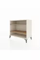 Commode Hyperion 2 étagères Pierre de lune-Pin