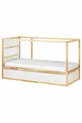 Lit pour enfant réversible, blanc-pin, cm