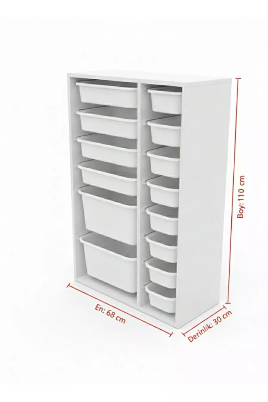Armoire à Jouets Polyvalente avec Tiroirs et Unité de Rangement – Organisateur de Chambre d’Enfant AVEC ÉTIQUETTE OFFRANDE
