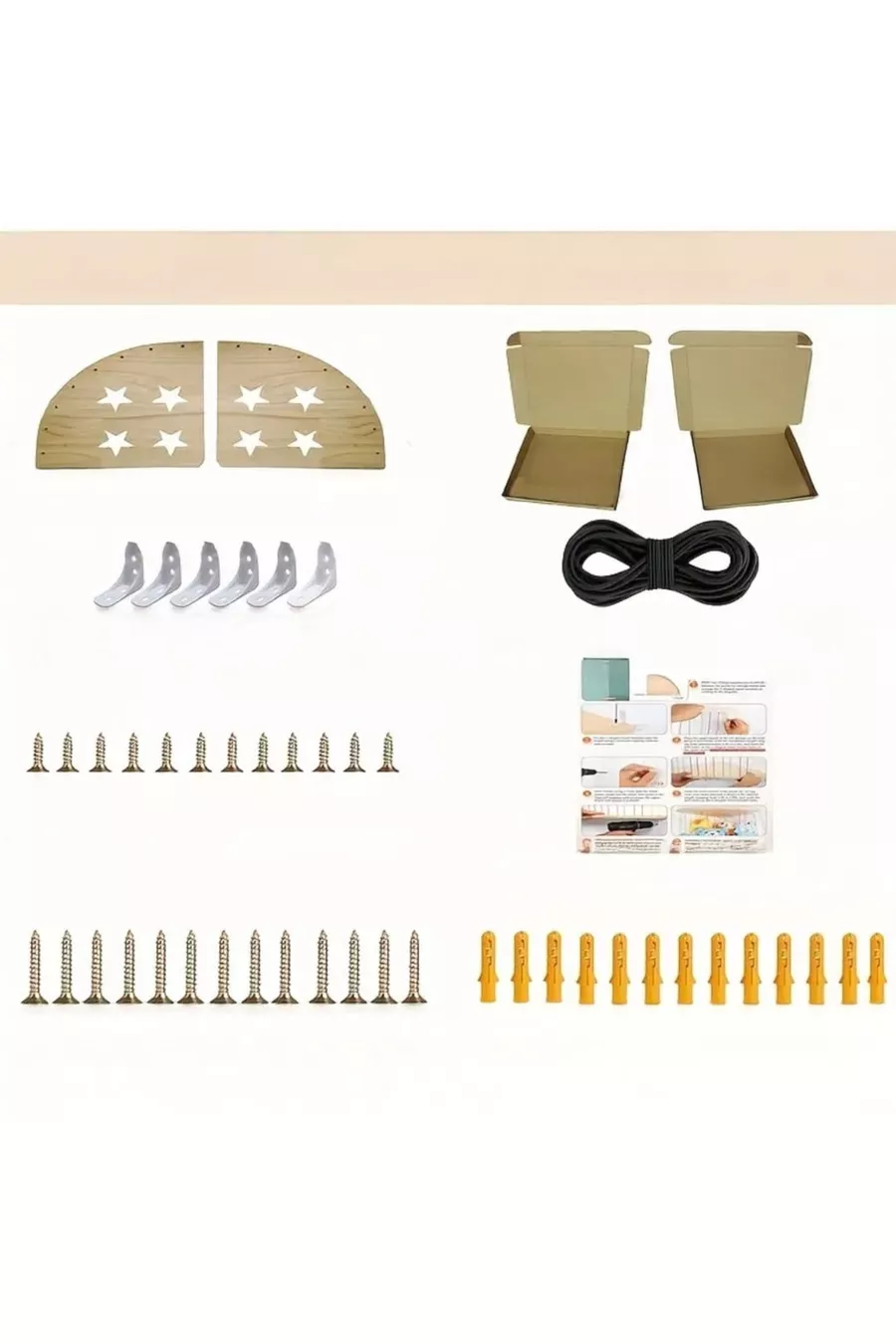 Entrepôt de Jouets ÉTAGÈRE D'ANGLE BLANCHE avec Élastique Étagère à Jouets en Peluche Gain de Place Rangement de Jouets