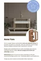 Ensemble de Berceau en Bois Naturel (BL) X - lit pour maman, lit, parc de jeu, lit junior Montessori