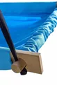 Hamac à ressort en bois bleu Flow Hoppala lit de bébé suspendu au plafond balançoire