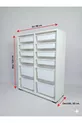 Armoire à Jouets Polyvalente avec Tiroirs et Unité de Rangement – Organisateur de Chambre d’Enfant avec Étiquette Cadeau