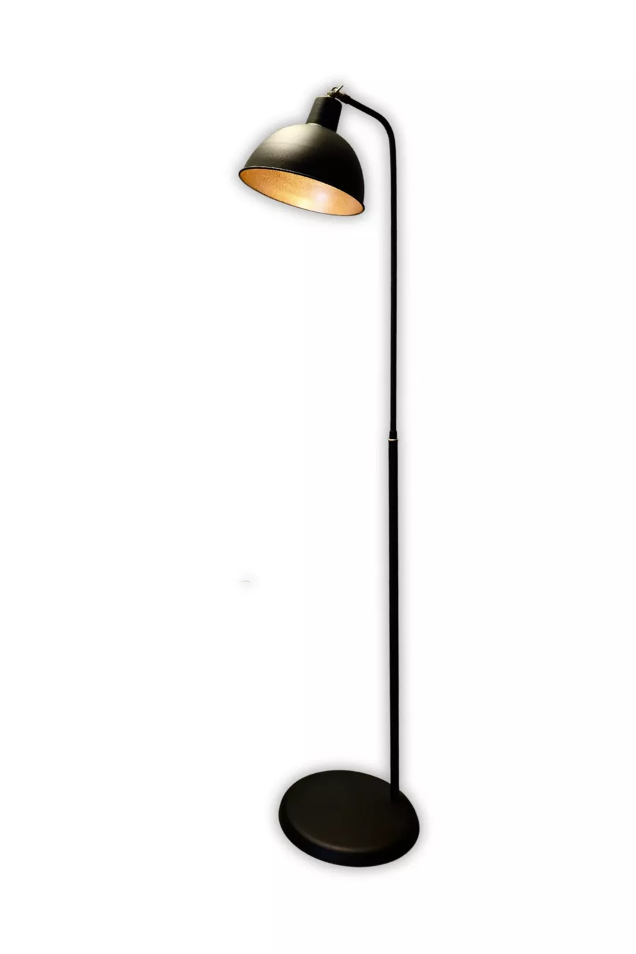 Dolce Lampadaire au sol de luxe avec corps en métal jaune-noir