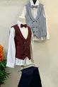 Ensemble de sport pour garçon Mojo avec gilet à poches  Bordeaux