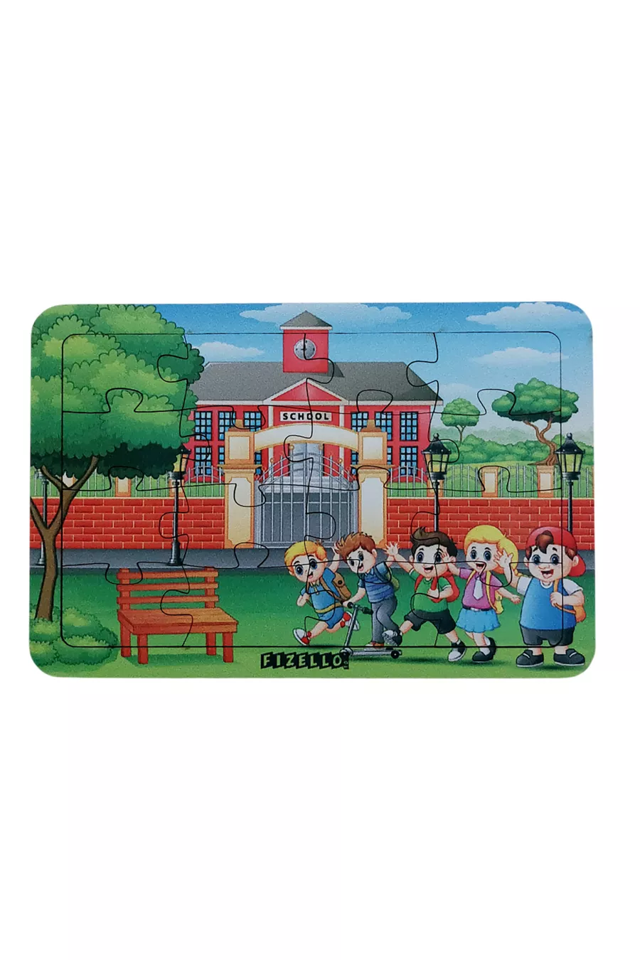 6 Pièces  Ensembles Puzzle Éducatif et Pédagogique en Bois pour Enfants Montessori & Jouet Puzzle pour Bébés et Enfants