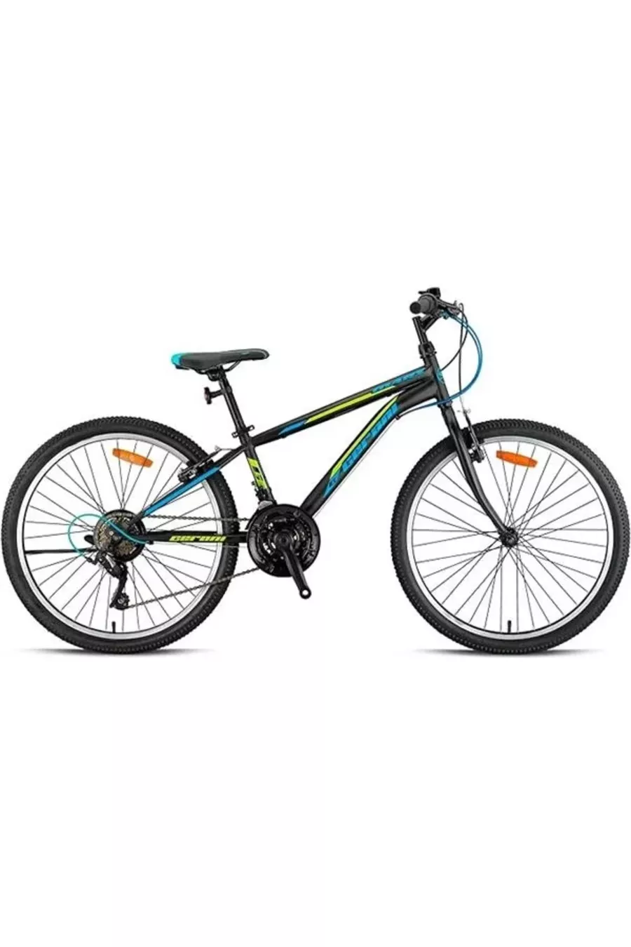 Geroni MARS - " - VTT - ' -  vitesses - V.B - Noir mat-Lime/Bleu