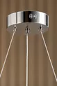 Suspension LED moderne en métal chromé modèle Papatya, 3 couleurs, pour salon, cuisine, séjour, chambre