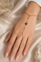 Œil en couleur or Serpent-Chahmeran en acier - 