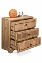Chambre Jeune Fille Papatya - Armoire 3 Portes, Lit avec Coffre, Bureau, Commode - 