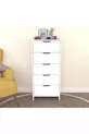 COMMODE BLANCHE LODOS À 5 TIROIRS