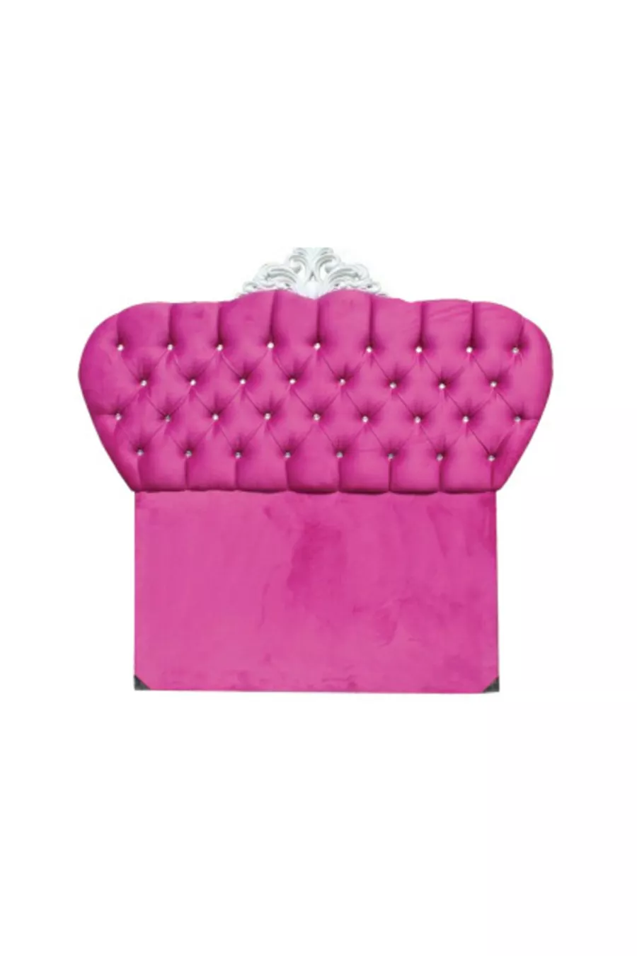 Tête de lit Alc Avant-garde Modèle CM matelassé tissu rose couleur Rembourrage fait main
