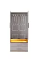Lit superposé, ensemble chambre jeune Milan avec armoire : lit superposé avec armoire à 3 portes et 2 matelas Comfort