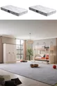 Lits superposés, Lit superposé Zenit avec tiroirs, Armoire à 3 portes, 2 matelas confort