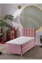 Bengü Ensemble 3 pièces pour lit simple (TÊTE DE LIT + MATELAS) (BABYFACE ROSE)