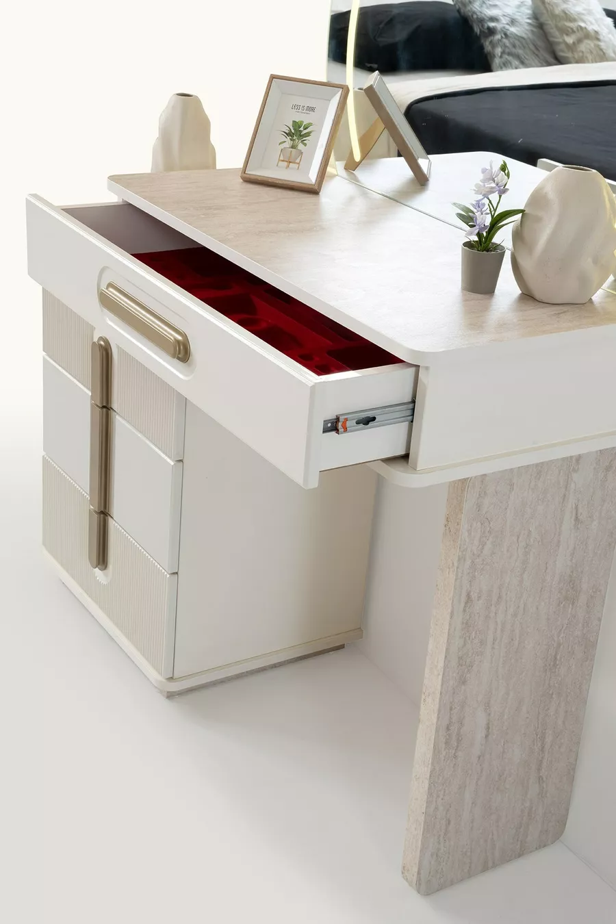 Commode et miroir ZEN en MDF