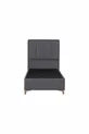 Lit coffre Gold Therapy Anthracite (TÊTE DE LIT ET MATELAS NON INCLUS)
