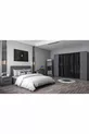 Ensemble de chambre à coucher Kale Luxe - Anthracite Set 1