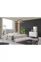 Ensemble de chambre à coucher Şehzade Beyaz Avrasya