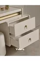 Ensemble de chambre à coucher Bern à 6 portes (2 armoires avec miroir)