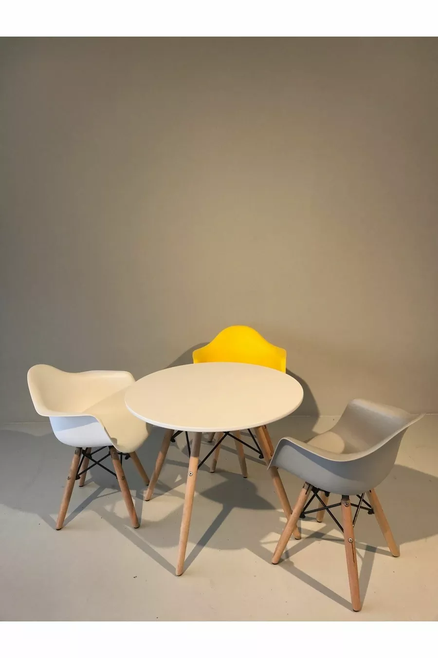 Chaise pour crèche et maternelle pour enfants – Design Montessori en bois blanc