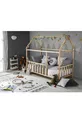 Lit Montessori Naturel pour Bébé et Enfant avec Toit ®